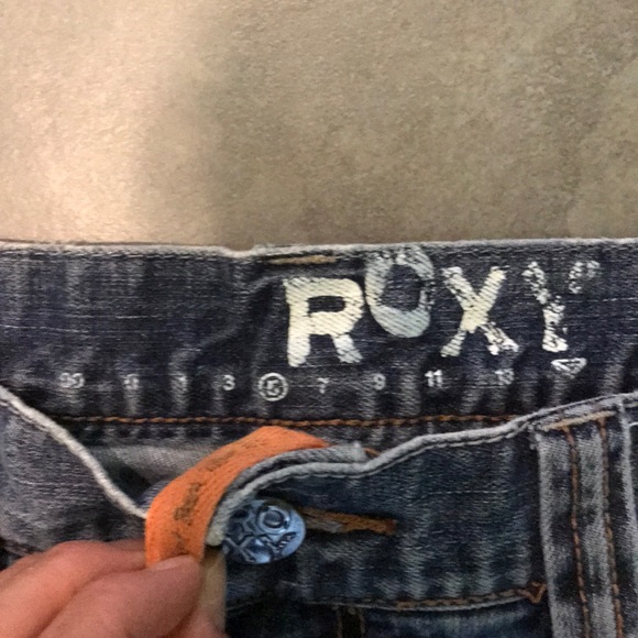 Custom Roxy Jean Shorts - Picture 2 of 3